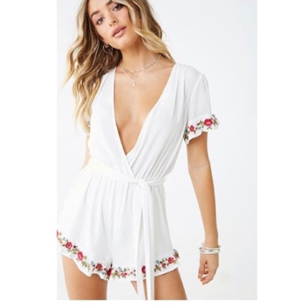 Floral romper
